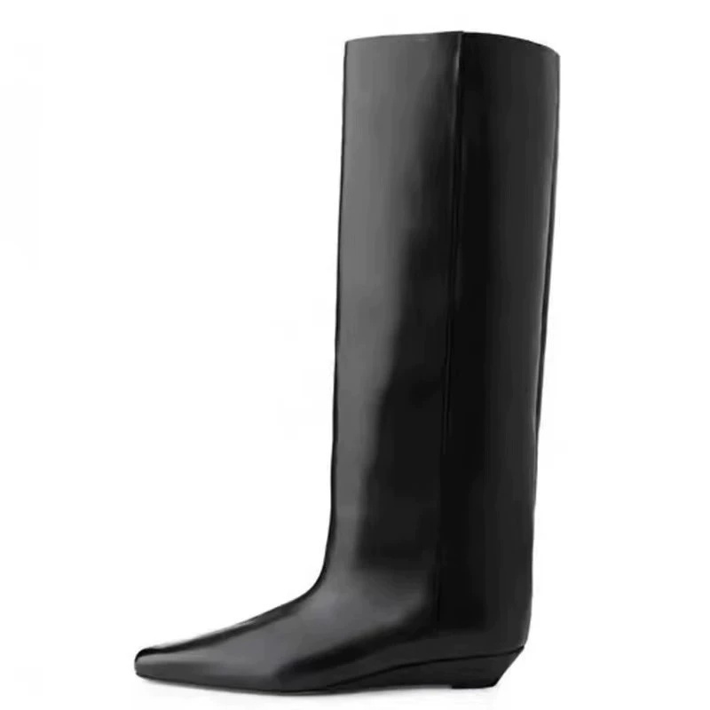 Women'S Fashion Knee High Boots - Fashion Women's Knee High Boots Pointed