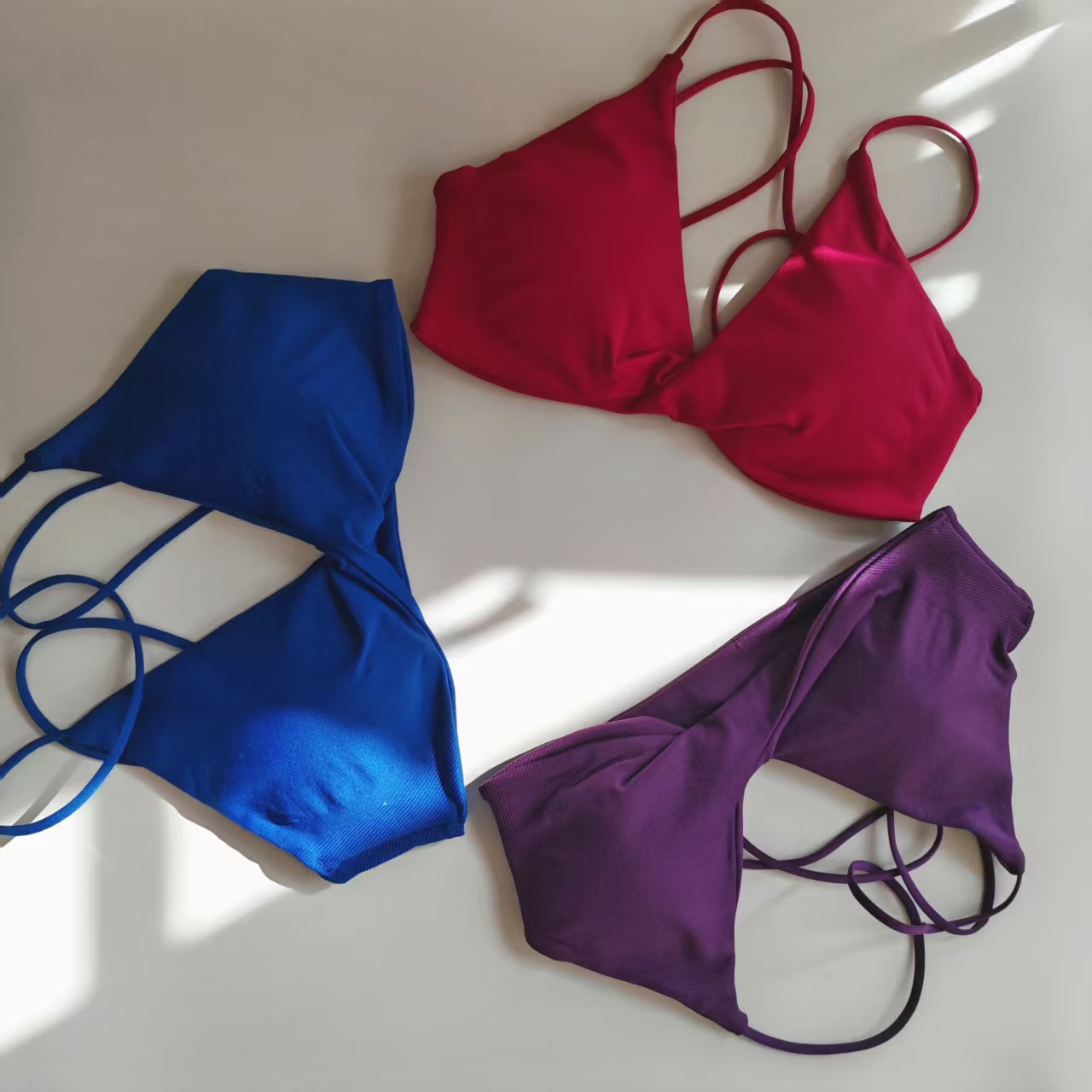 Women Cross Back Yoga Sports B - مراجعة Bra Top Seamless وسعره