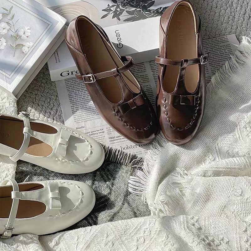 New French Roped Mary Jane Sho - مراجعة Women'S Fashion Spring 2025 وسعره