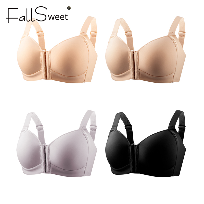 FallSweet Plus Size Wireless F - مراجعة Bra Top Seamless وسعره
