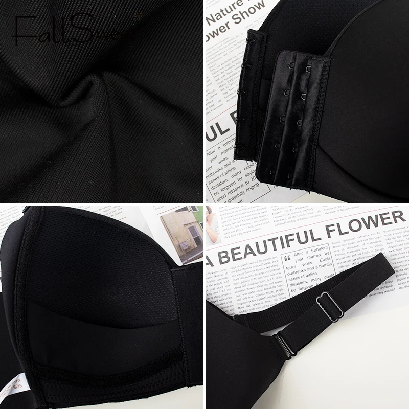 FallSweet Plus Size Wireless F - مراجعة Bra Top Seamless وسعره