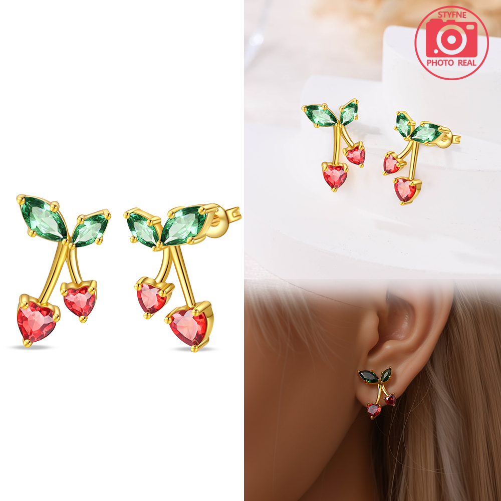 Strawberry Cherry Colorful Swe - مراجعة Women'S Fashion Website وسعره