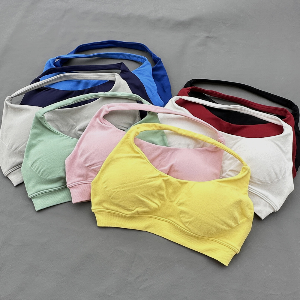 Sports Bra Women Seamless Halt - مراجعة Bra Top Seamless وسعره