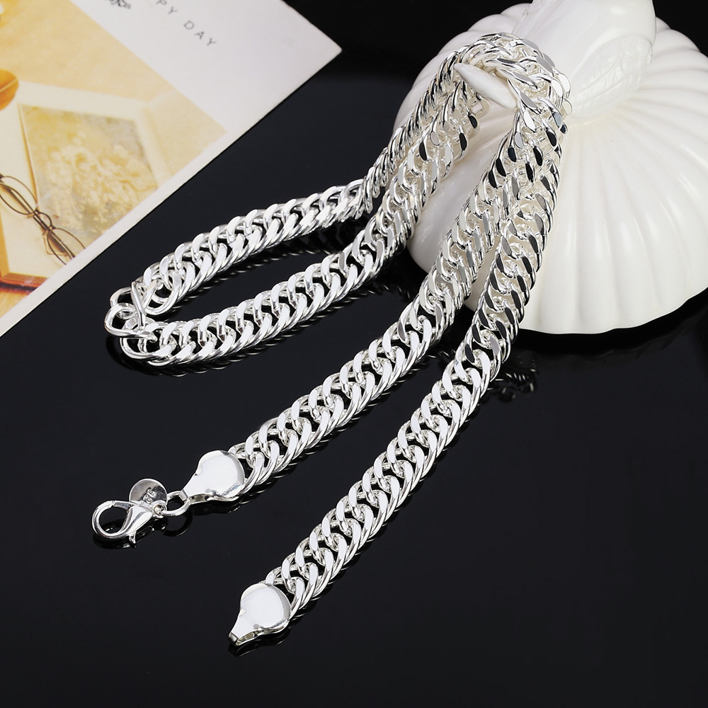 New 925 Sterling Silver 20/22/ - مراجعة Xl Women'S Fashion وسعره