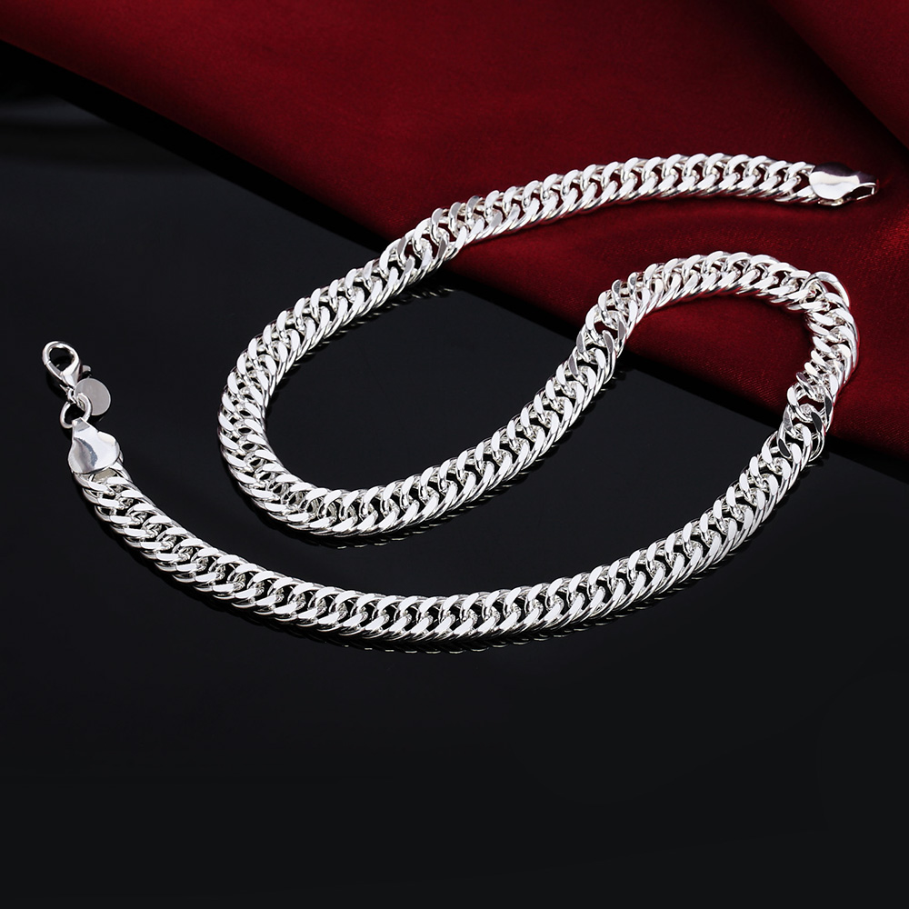 New 925 Sterling Silver 20/22/ - مراجعة Xl Women'S Fashion وسعره