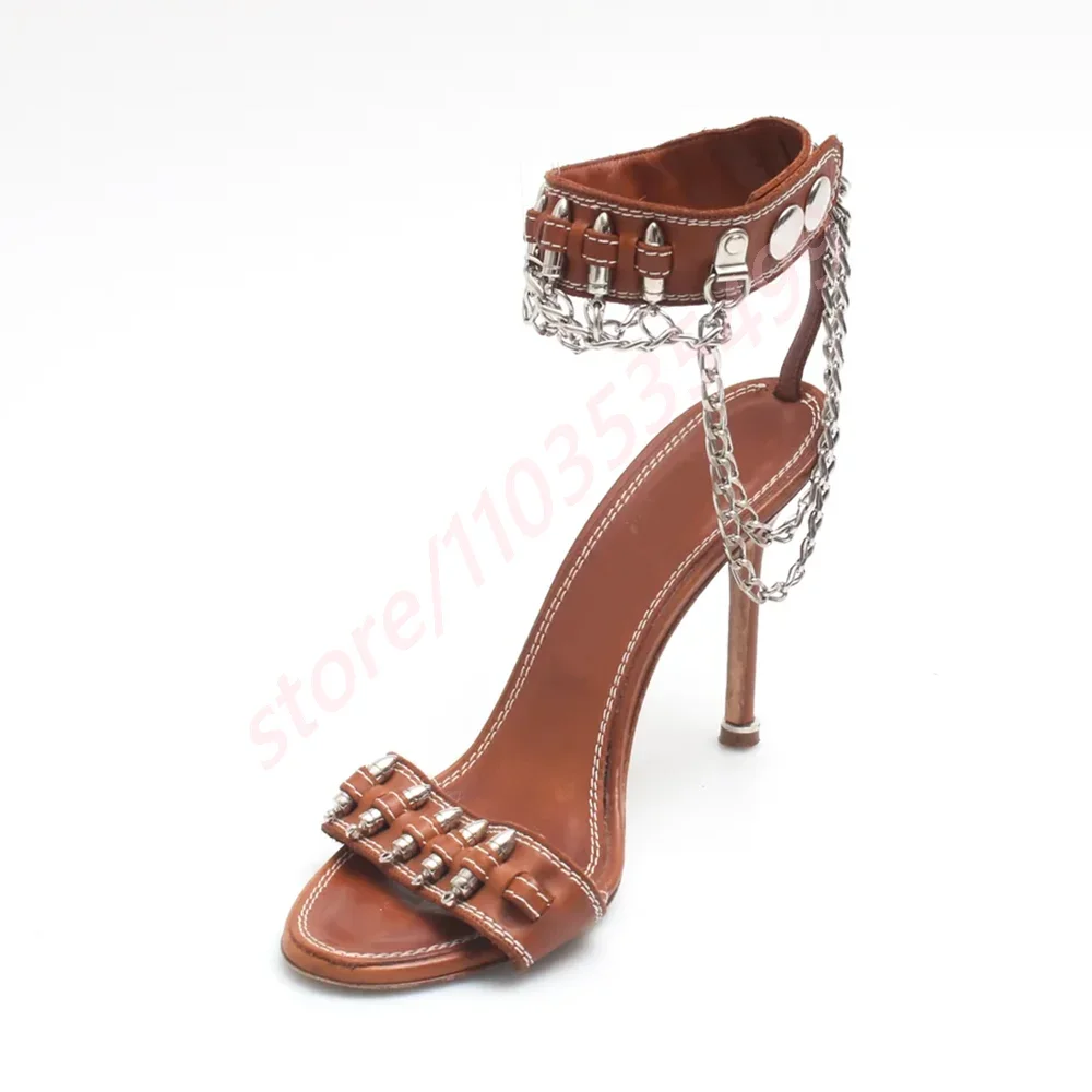 New Catwalk Bullet Chain Roman - مراجعة Women'S Fashion Spring 2025 وسعره