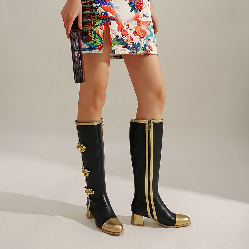 Big Size Fashion Knee High Boo - مراجعة Women'S Fashion Knee High Boots وسعره