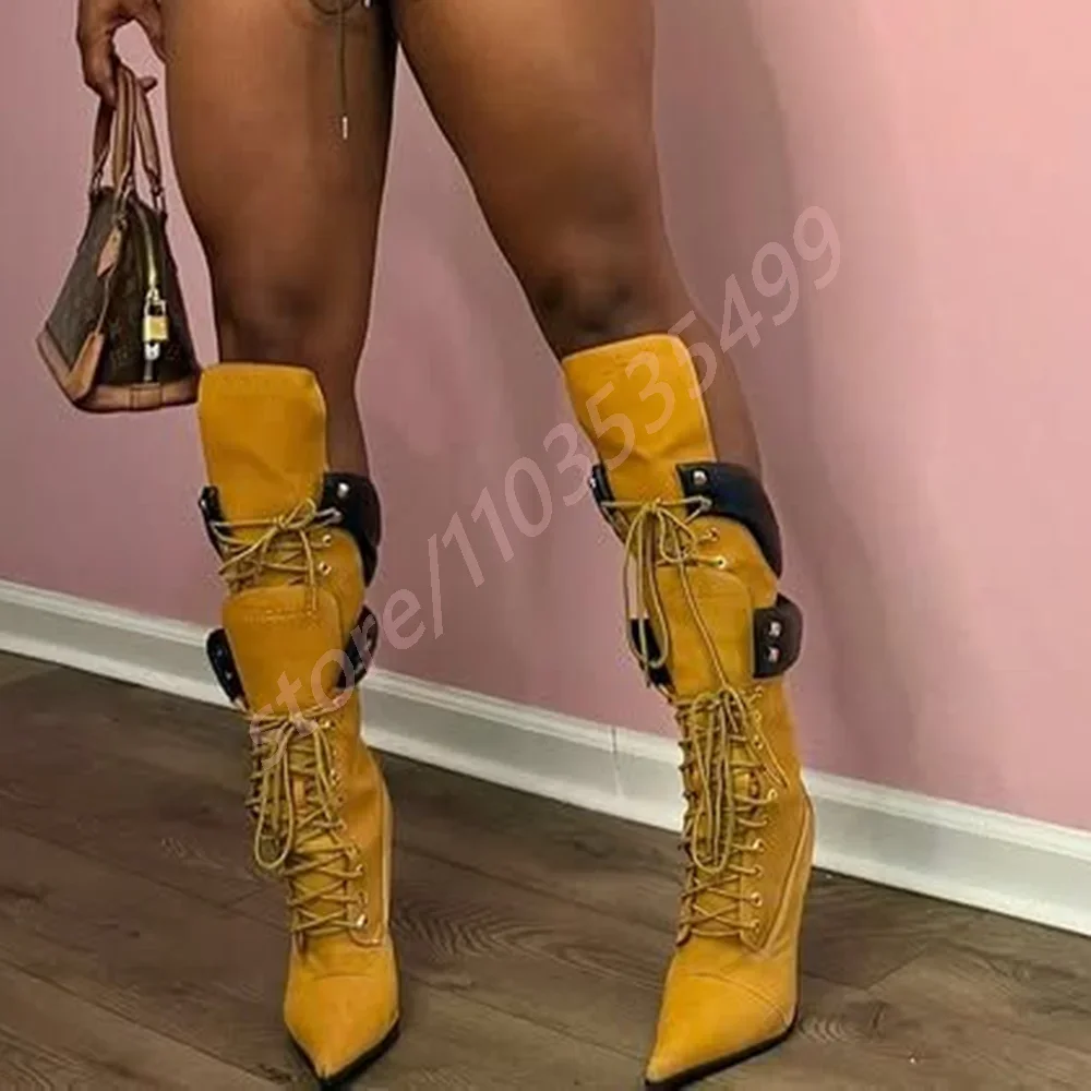2025 Sexy Catwalk Ladies Stile - مراجعة Women'S Fashion Knee High Boots وسعره