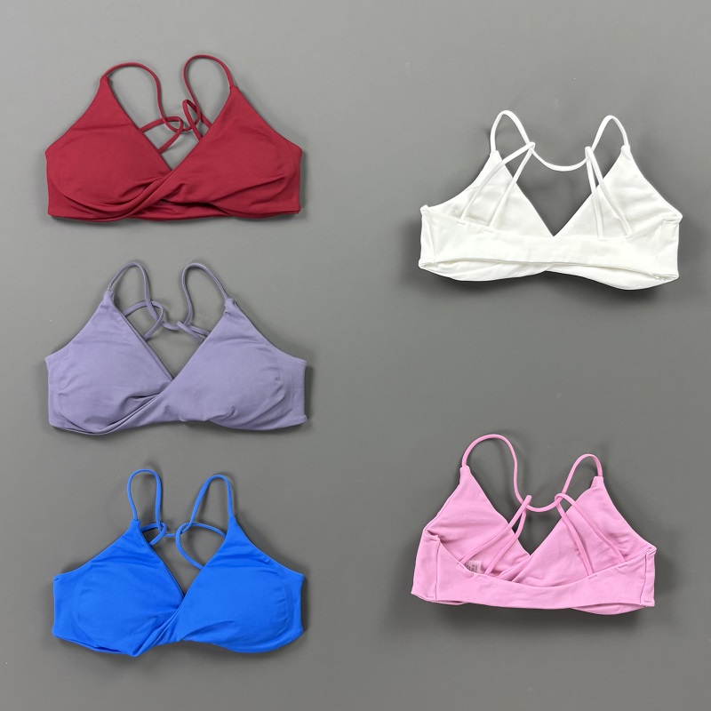 Vision Women Sports Bra V Neck - مراجعة Bra Top Seamless وسعره