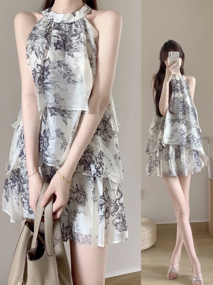2026 Summer Women's Ink Painti - مراجعة Tie Dye Two Piece وسعره
