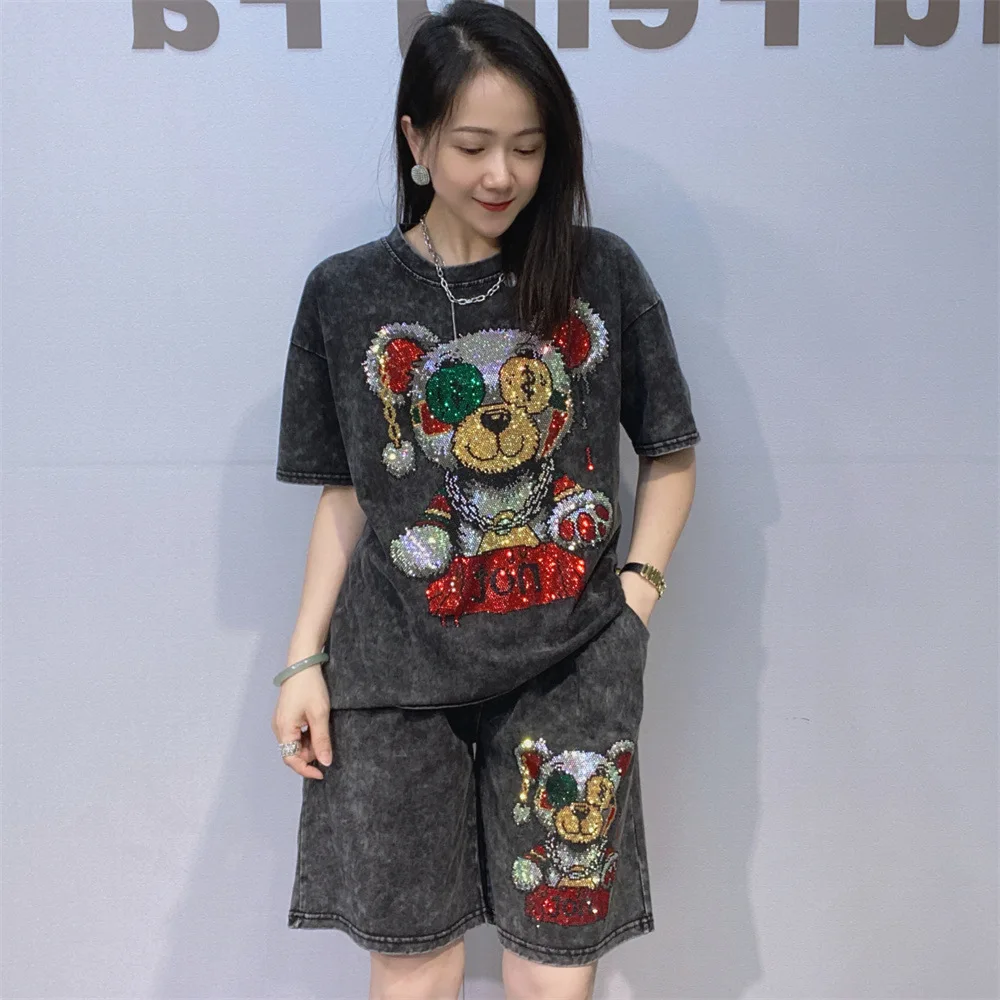 Tie Dye Short Sets Women Summe - مراجعة Tie Dye Two Piece وسعره