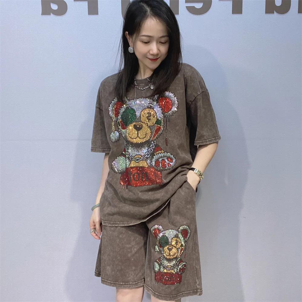Tie Dye Short Sets Women Summe - مراجعة Tie Dye Two Piece وسعره