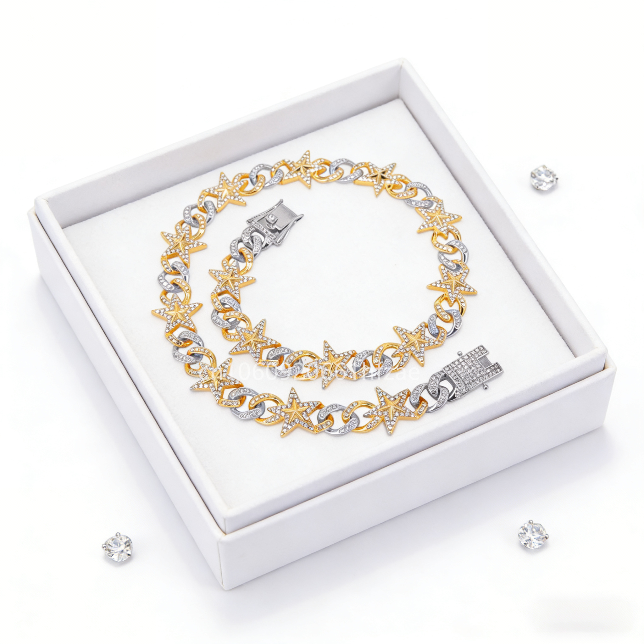 New Hip Hop Rap Iced Out Chain - مراجعة Women Fashion Dress Names وسعره