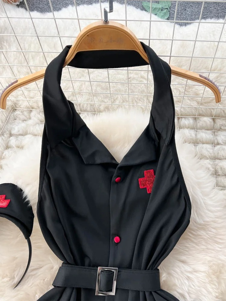Erotic Fashion Sexy Halter Lin - مراجعة Women'S Fashion Trends وسعره