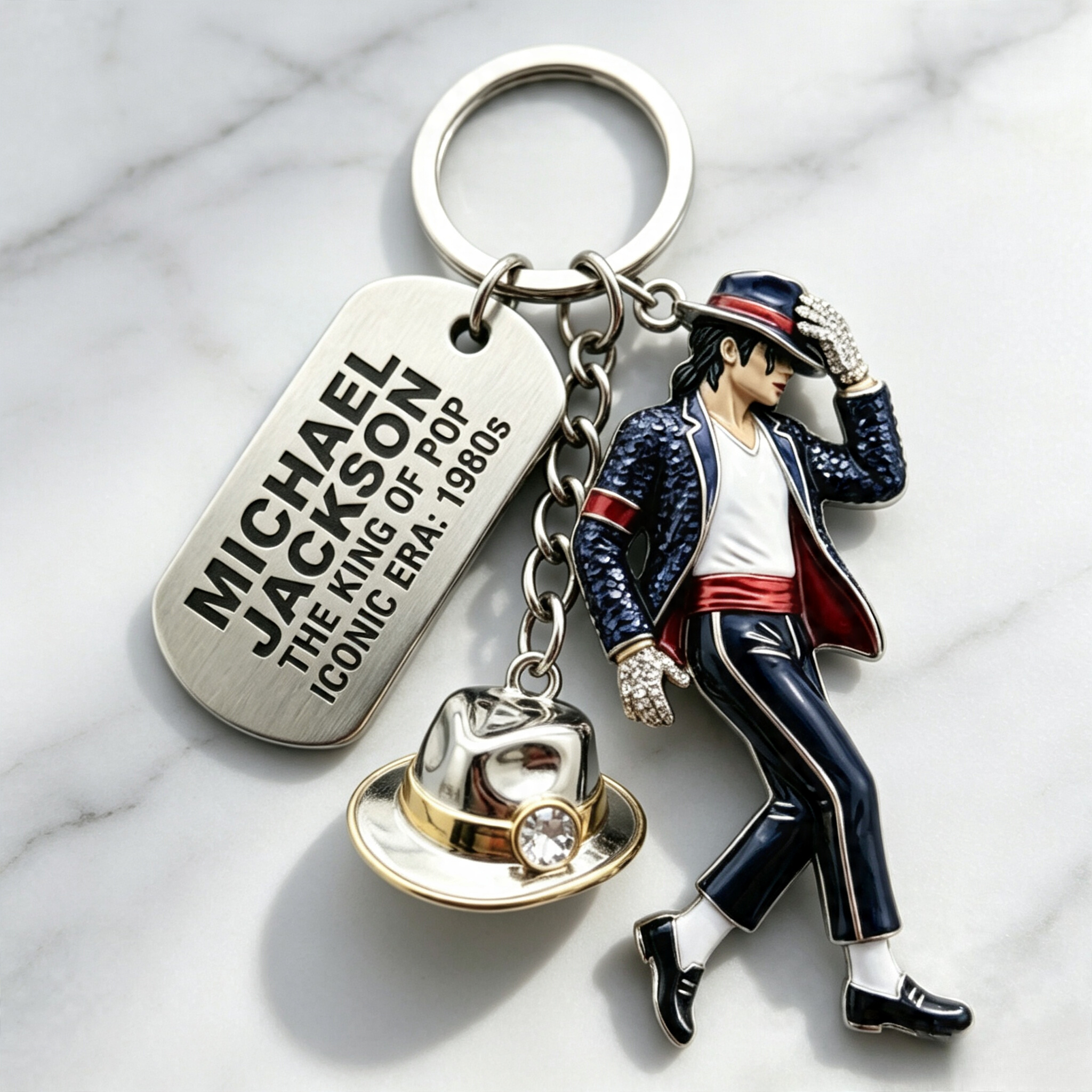 Michael Jackson Keychain, Clas - مراجعة Women'S Fashion Trends وسعره