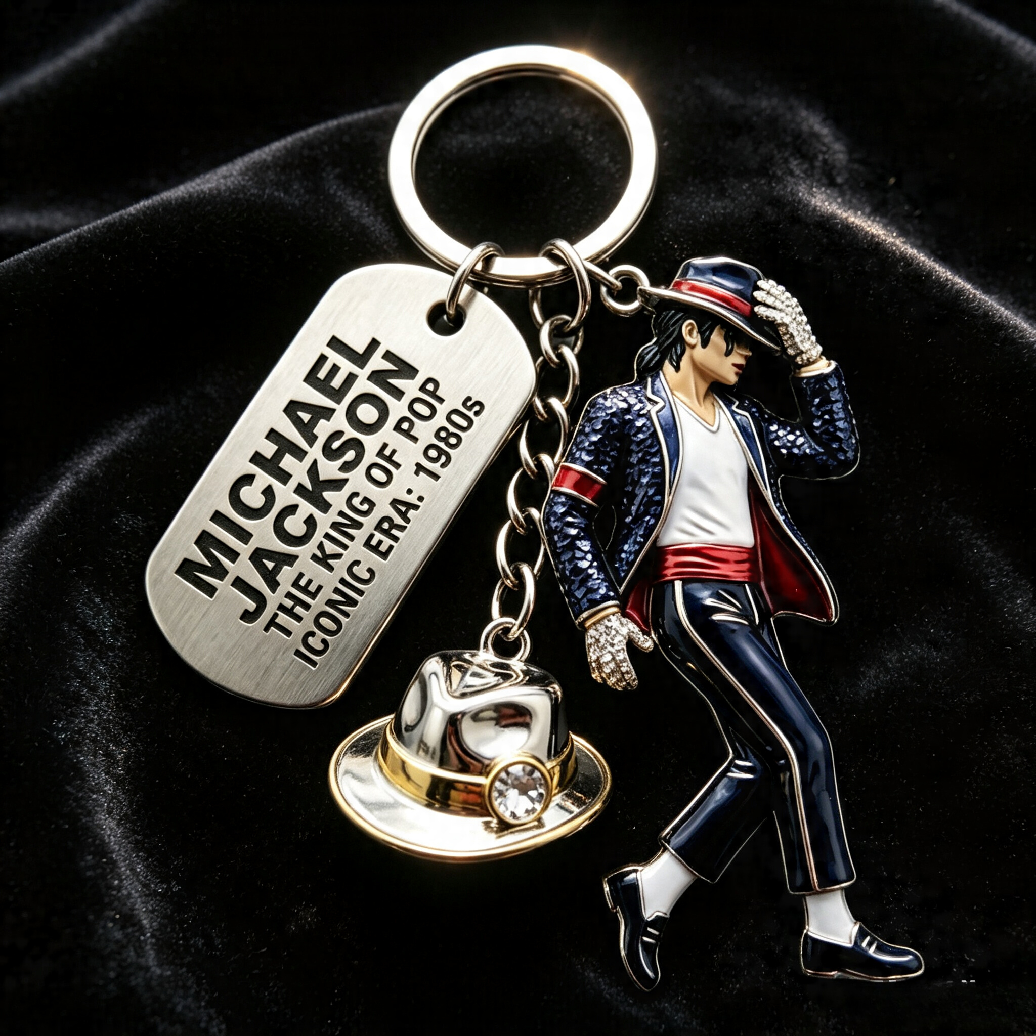 Michael Jackson Keychain, Clas - مراجعة Women'S Fashion Trends وسعره