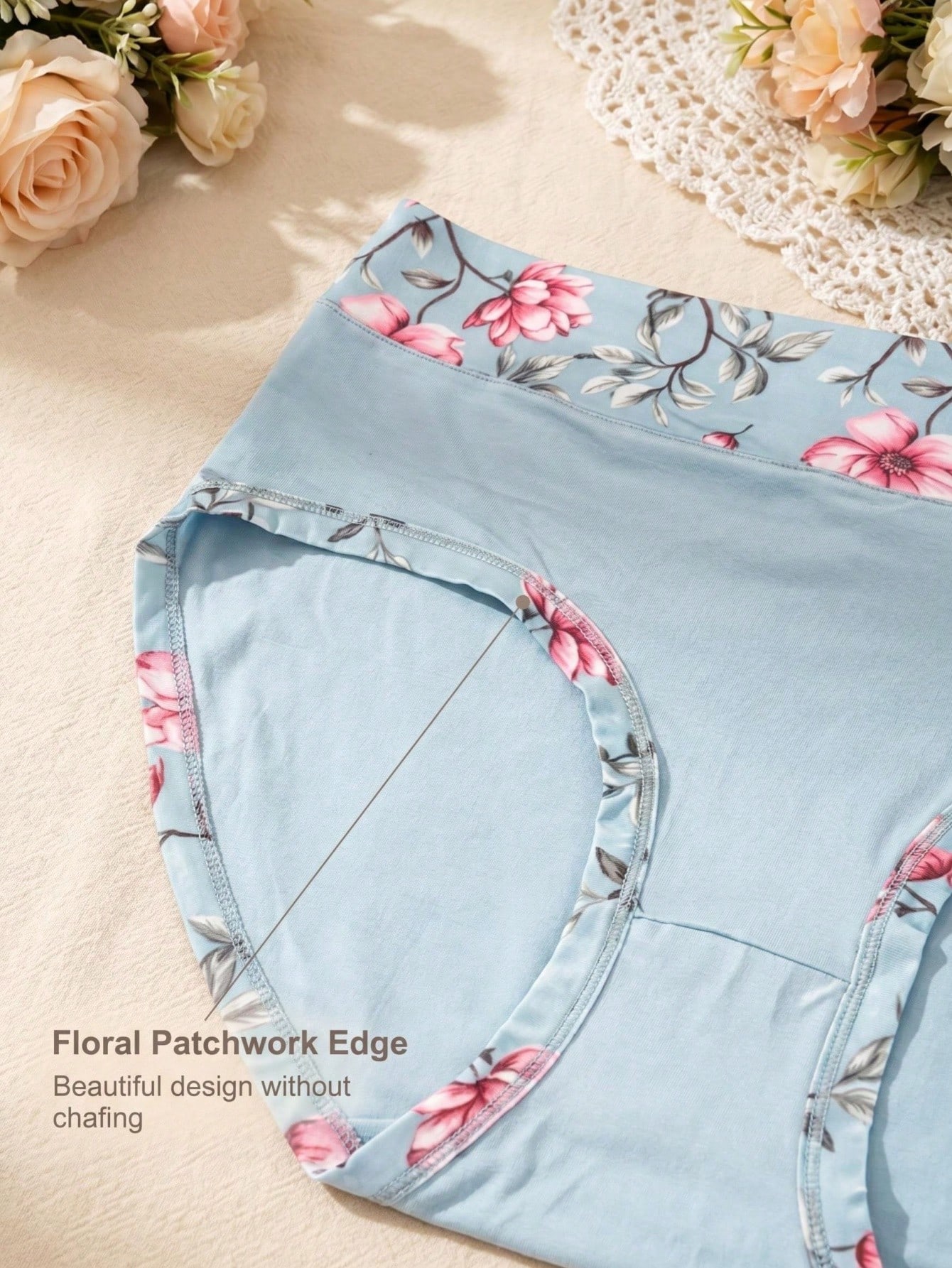 5PCS Plus Size Women's Flower  - مراجعة Women'S Fashion Trends وسعره