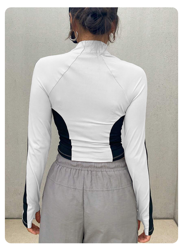 Yoga Clothes Stand Up Collar J - مراجعة Women'S Fashion Trends وسعره