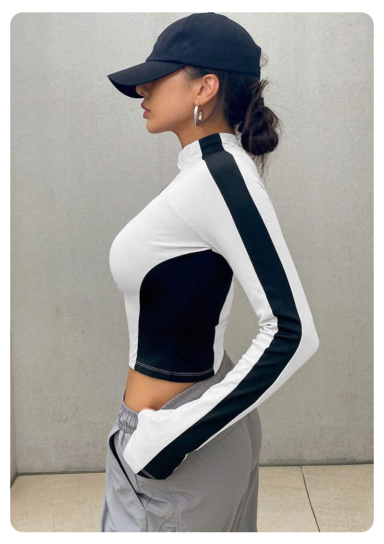 Yoga Clothes Stand Up Collar J - مراجعة Women'S Fashion Trends وسعره