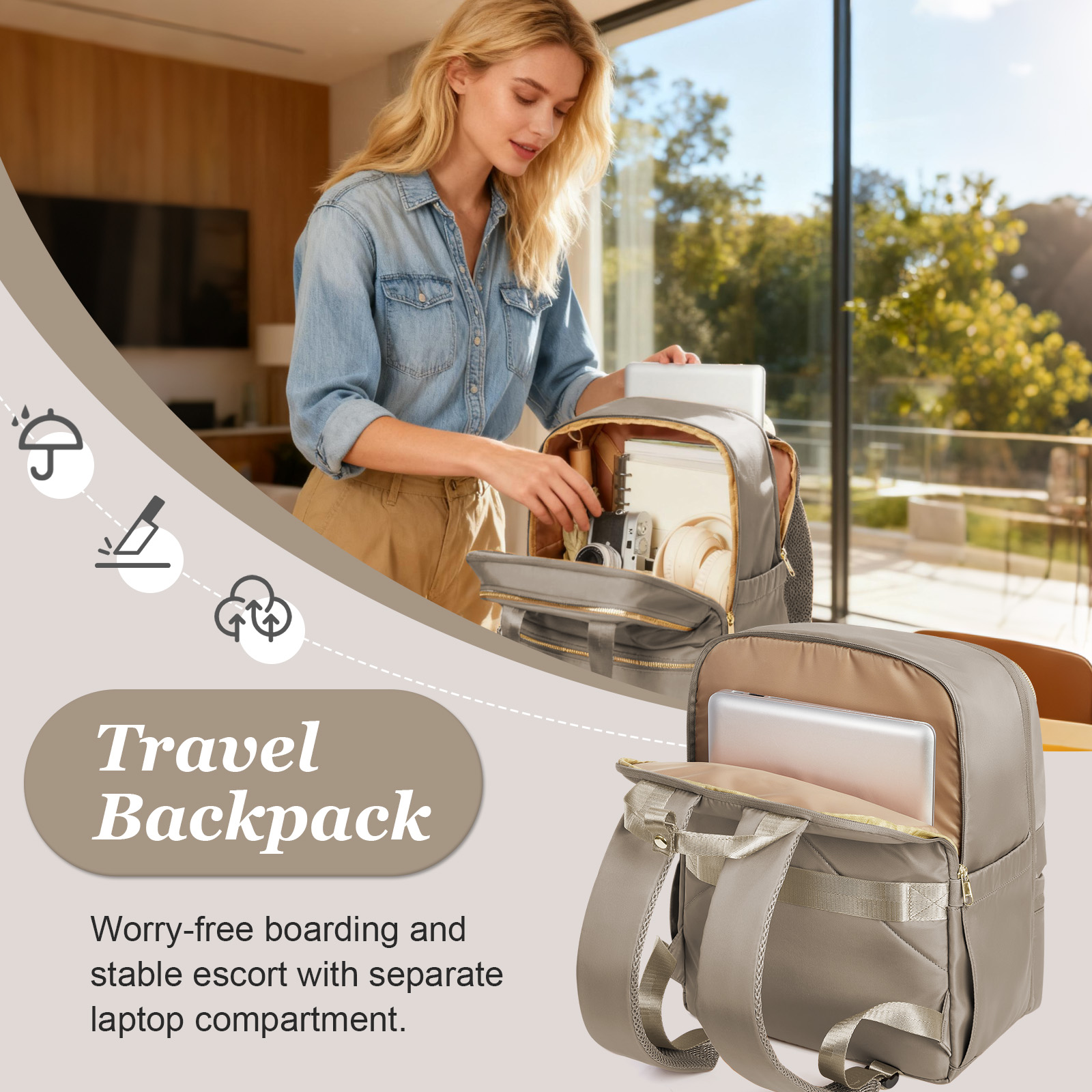 Ryanair 40x30x20 Travel Backpa - مراجعة Women'S Fashion Trends وسعره