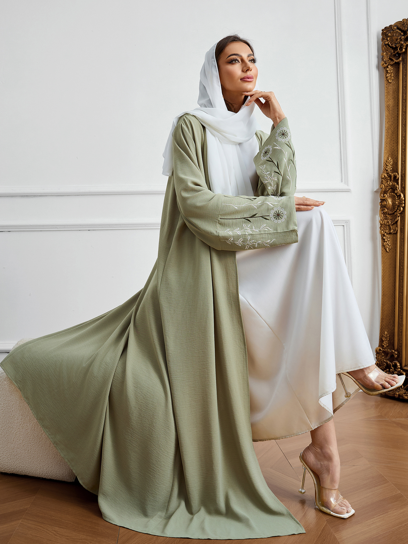 UAE Elegant Muslim Abaya for W - مراجعة Women Fashion Uae وسعره