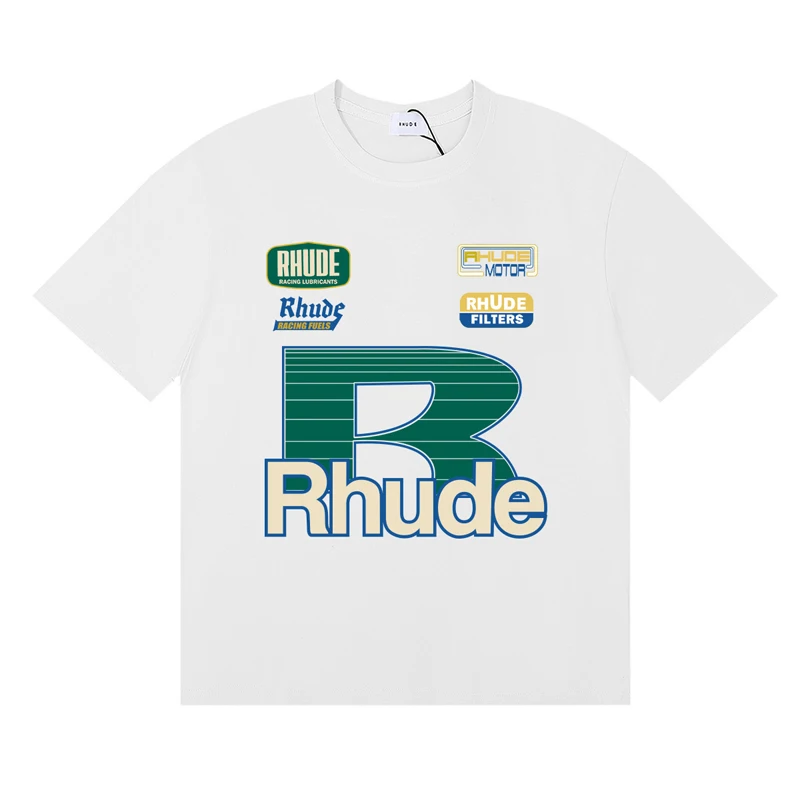 Streetwear Brand Rhude T-shirt - مراجعة Women Fashion Brand Logo وسعره