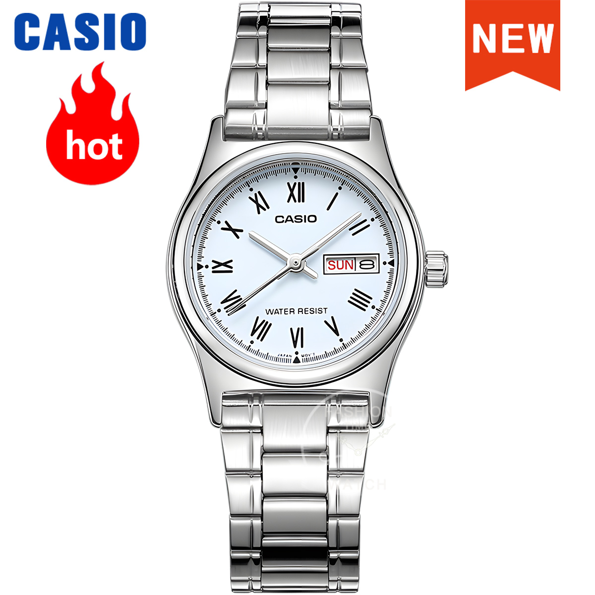 Casio women watche LTP-V006D-2 - مراجعة Women Fashion Zone وسعره