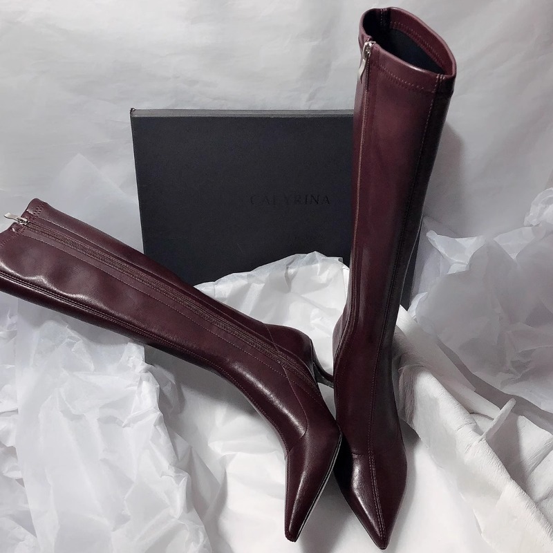 Autumn New Stiletto Fashion Bo - مراجعة Women'S Fashion Knee High Boots وسعره