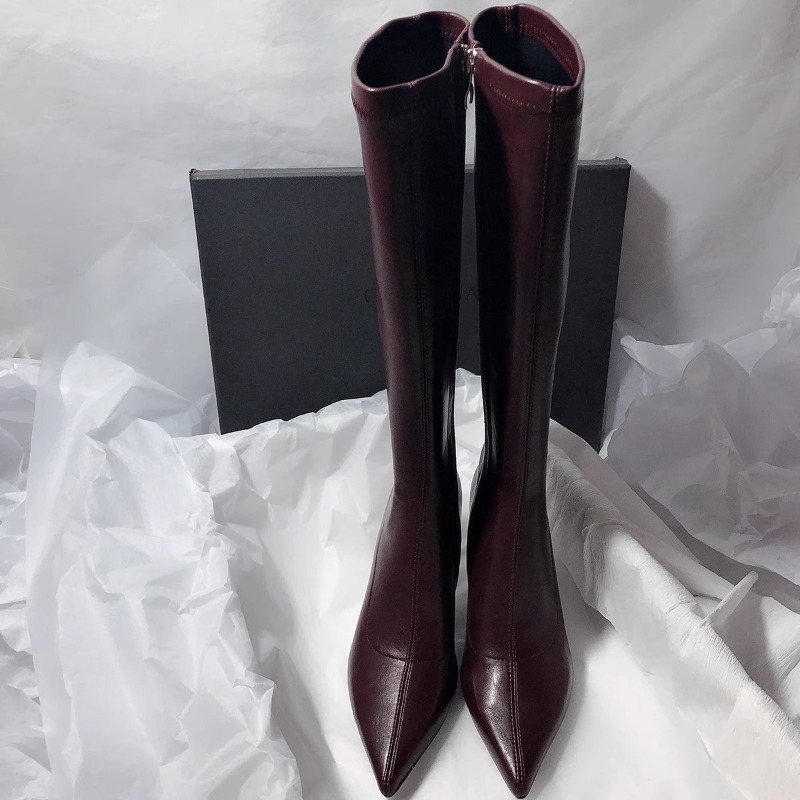Autumn New Stiletto Fashion Bo - مراجعة Women'S Fashion Knee High Boots وسعره
