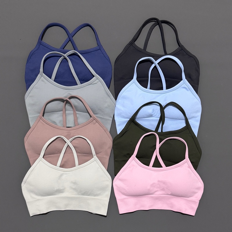 Histello Backless Sports Bra W - مراجعة Bra Top Seamless وسعره