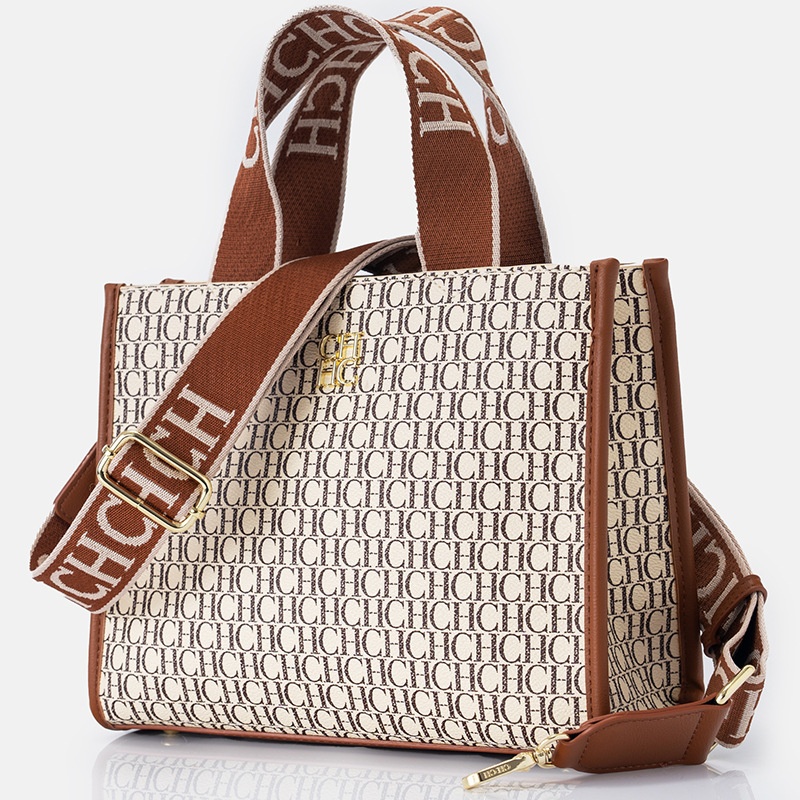 CHCH Fashion Monogram Print Hi - مراجعة Women Fashion Brand Logo وسعره