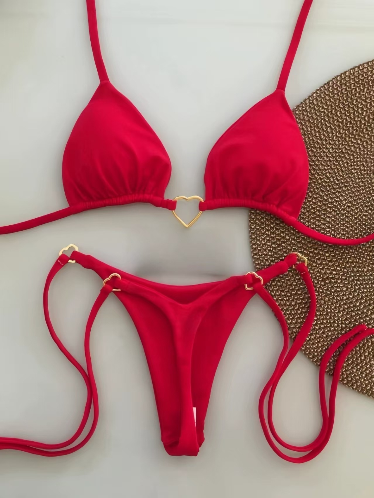 2026 Sexy Halter Solid color B - مراجعة Tie Dye Two Piece وسعره