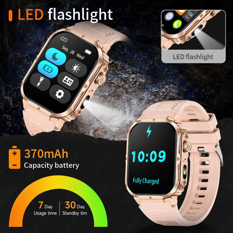 LIGE New Women Smart Watch 370 - مراجعة Women Fashion Zone وسعره