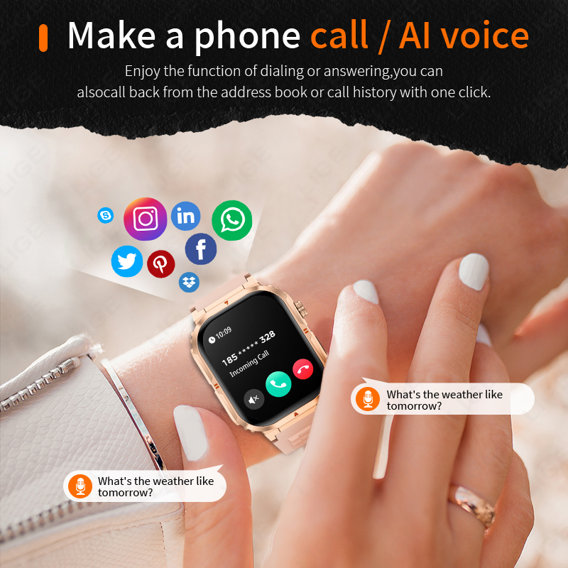 LIGE New Women Smart Watch 370 - مراجعة Women Fashion Zone وسعره