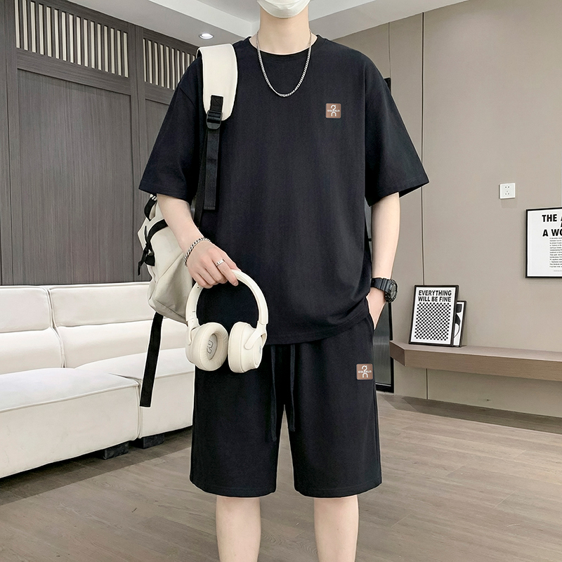【T-Shirt + 5-Point Shorts】Men' - مراجعة Tie Dye Two Piece وسعره