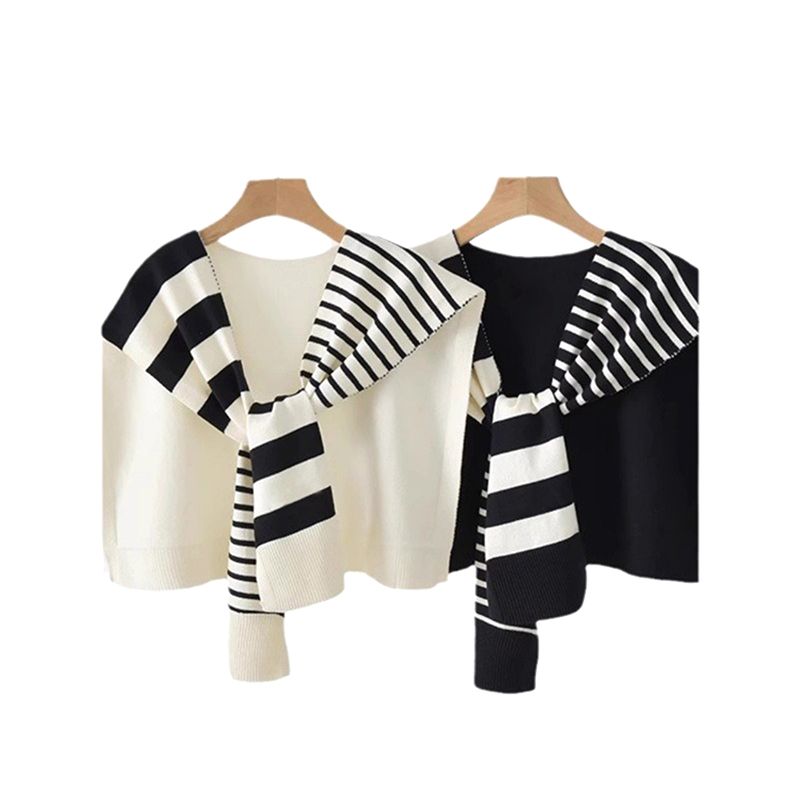 New Match Black And White Knit - مراجعة Women'S Fashion Website وسعره