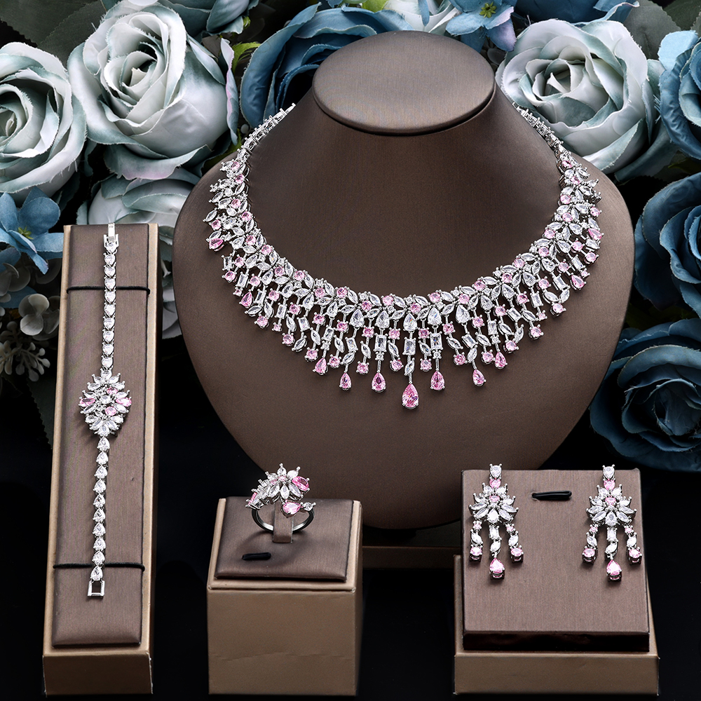 New Bridal Wedding Jewelry Set - مراجعة Women Fashion Uae وسعره
