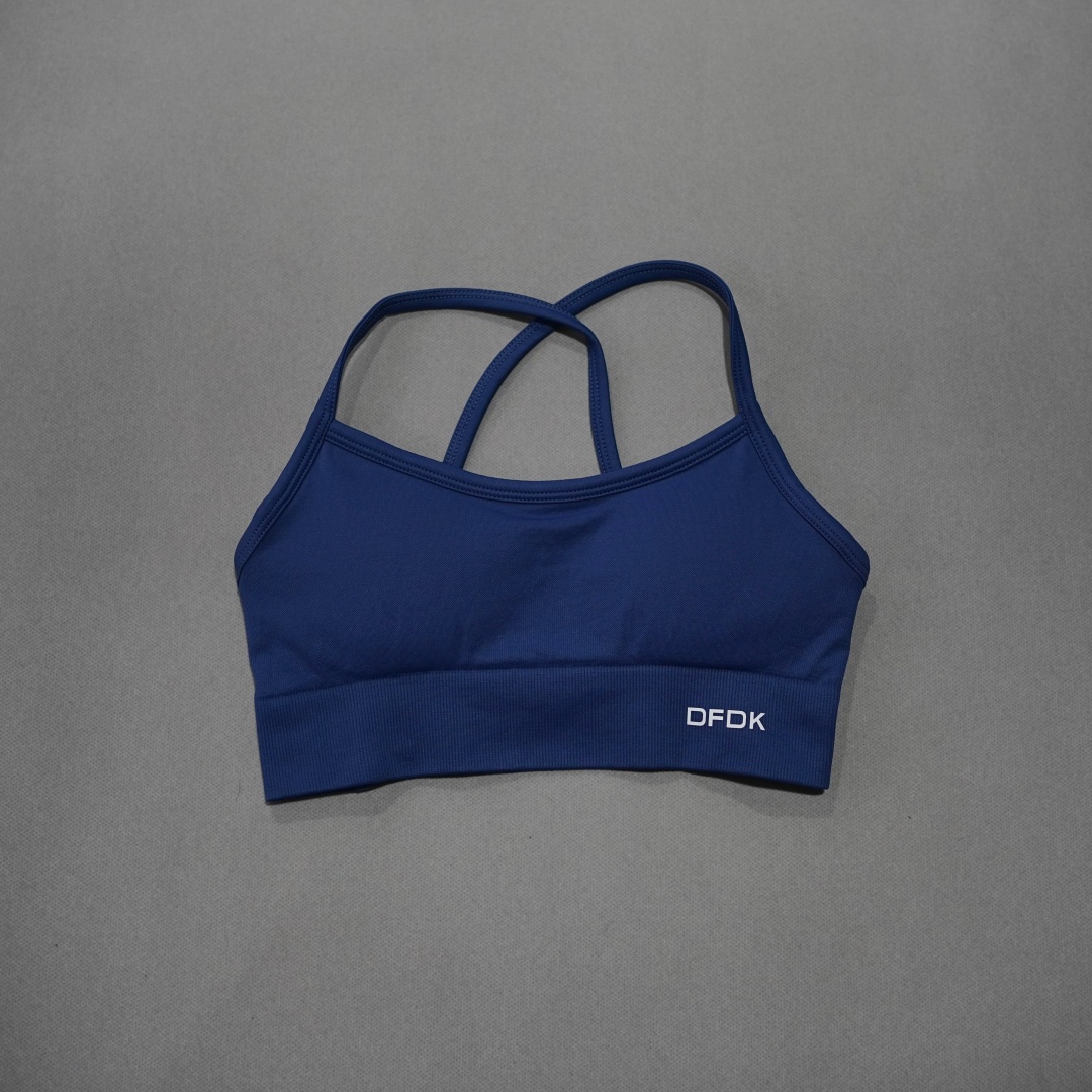 DFDK Ribbed Seamless Cross Bac - مراجعة Bra Top Seamless وسعره