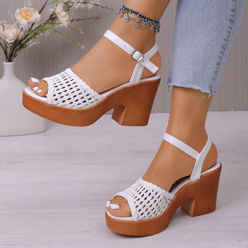 Elegant Women's Braided High H - مراجعة Women'S Fashion Spring 2025 وسعره